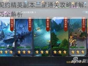 萌娘契约精英副本三星通关攻略详解：策略与技巧全解析