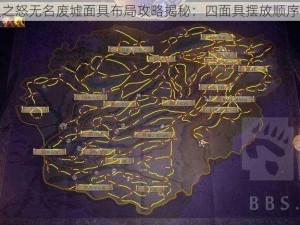 开拓者正义之怒无名废墟面具布局攻略揭秘：四面具摆放顺序与策略指南