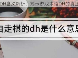 自走棋中的DH含义解析：揭示游戏术语DH的真正意义与用途