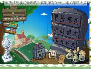 战就战挑战模式全攻略：解锁所有关卡，通关秘籍大揭秘