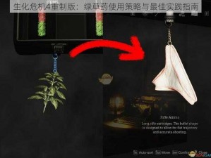 生化危机4重制版：绿草药使用策略与最佳实践指南