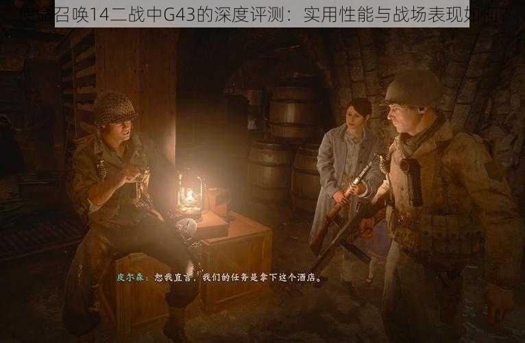 使命召唤14二战中G43的深度评测：实用性能与战场表现如何？