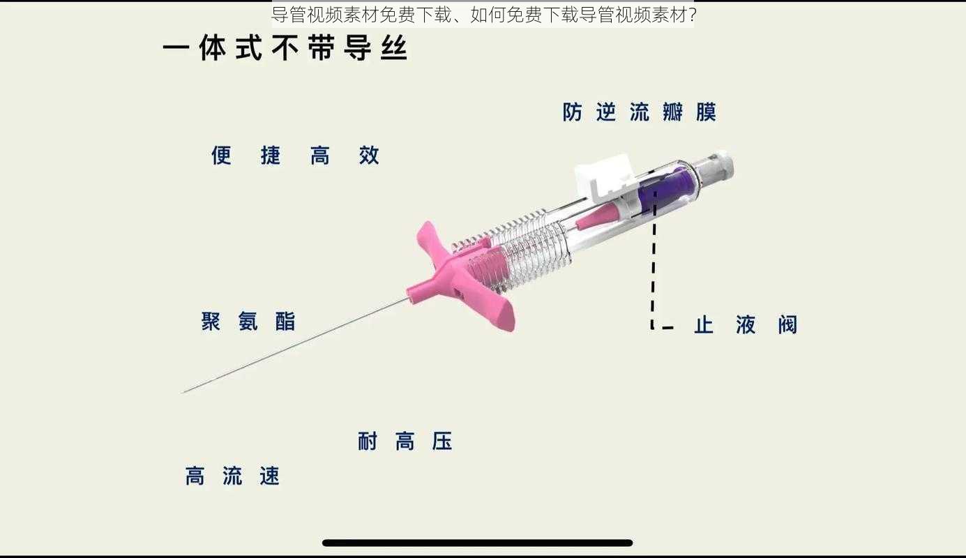 导管视频素材免费下载、如何免费下载导管视频素材？