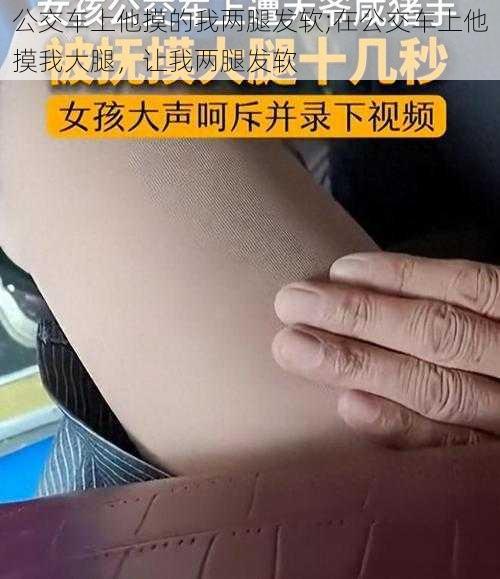 公交车上他摸的我两腿发软;在公交车上他摸我大腿，让我两腿发软